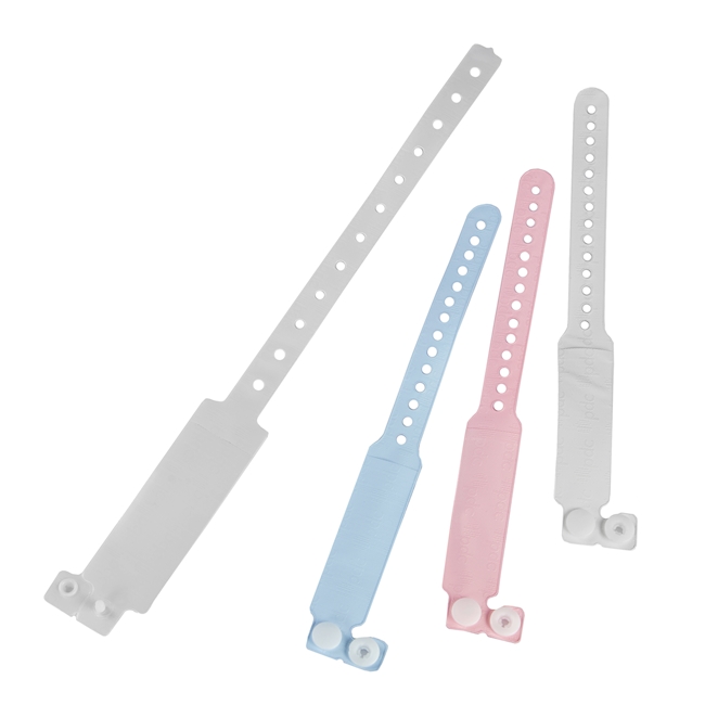 Infant bracelets white